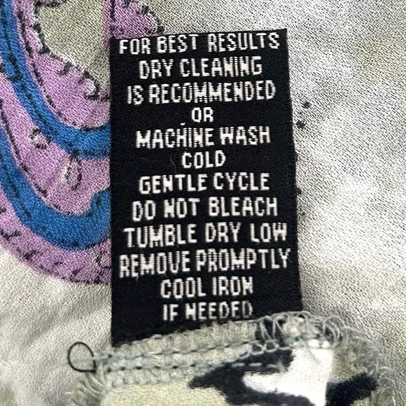 J. Peterman Embroidered Beaded Blouse Top Tunic Boho Festival Resort Size Medium - Picture 14 of 15